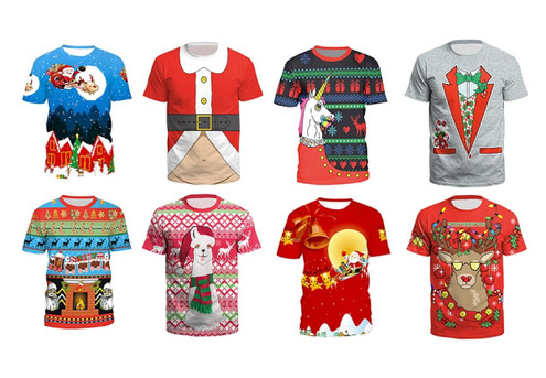 Christmas T-Shirt - Eight Styles & Five Sizes Available