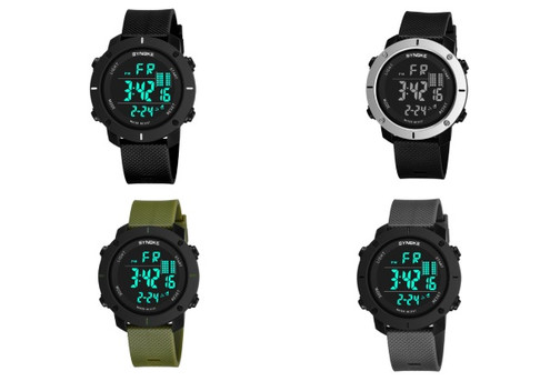 Electronic Sport Watch - Four Colours Available