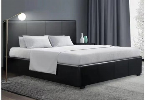 Vernazza PU Leather Bed Frame - Two Sizes Available