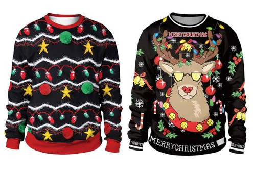 Christmas Sweater - Available in Nine Options & Four Sizes