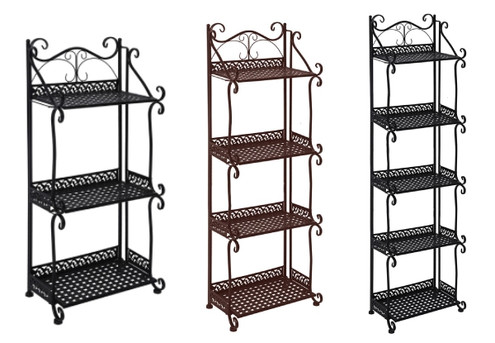 Levede Flower Pot Plant Rack Stand - Available in Two Colours & Three Options