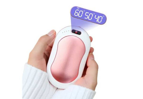 Rechargeable 10000Mah Hand Warmer - Two Colours Available