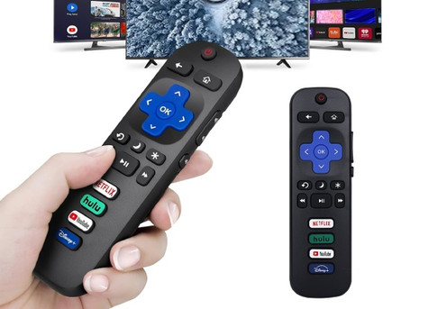 Replacement Remote Control Compatible with LG TV & Roku - Option for Two-Piece