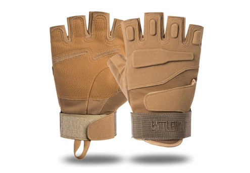Tactical Half-Finger Black Hawk Mountaineering Fitness Gloves - Three Sizes Available
