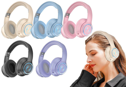Noise Cancelling Wireless Bluetooth Headphone - Five Colours Available & Option for Two-Pack