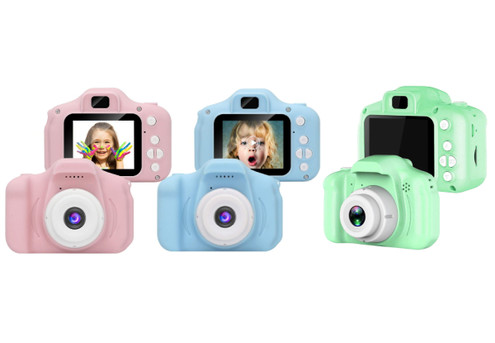 Mini Digital Kids Camera - Three Colours Available