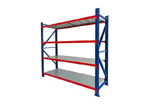 Luxsuite Adjustable Four-Tier Coloured Steel Garage Rack - Two Sizes Available