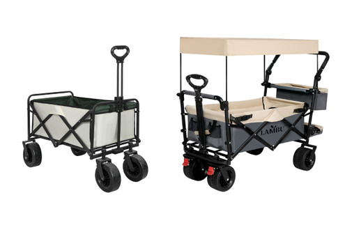 Lambu Outdoor Wagon Cart Range - Three Options Available