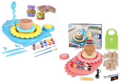 Kids Pottery Wheel Kit - Two Colours Available