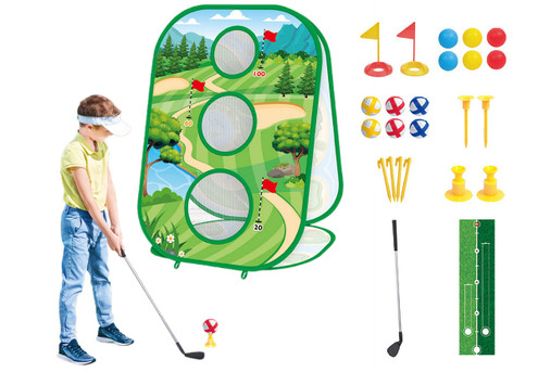 Four-in-One Sticky Golf Practice Toy Set - Option for Two Sets