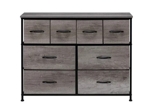 Fabric Eight-Drawers Tallboy - Option for Nine-Drawers