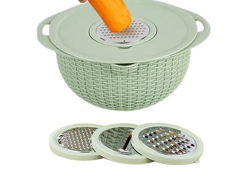 Four-in-One Kitchen Strainer Colander Set - Four Colours Available