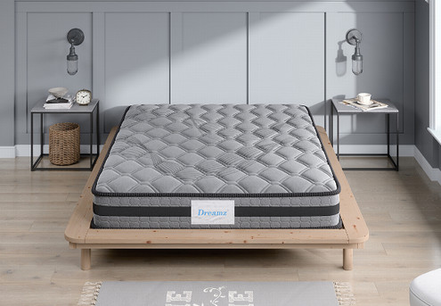 Dreamz 22cm Pocket Egg Medium Firm Single Spring Mattress