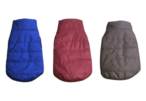 Cosy Winter Dog Jacket - Three Colours and Five Sizes Available