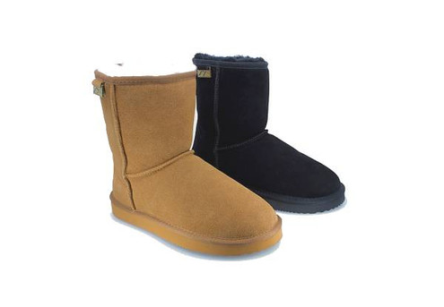 Ugg Roughland Water-Resistant Unisex Short Suede Classic Sheepskin Boots - Available in Two Colours & Nine Sizes