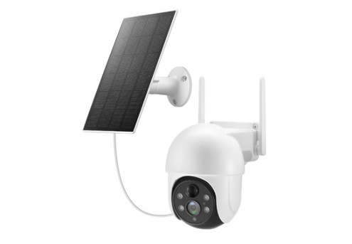 Anisee 4MP Outdoor PTZ Solar Security Camera