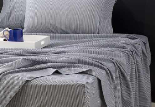 Park Avenue 175GSM Egyptian Cotton Flannelette Sheet Set - Available in Two Styles & Seven Sizes