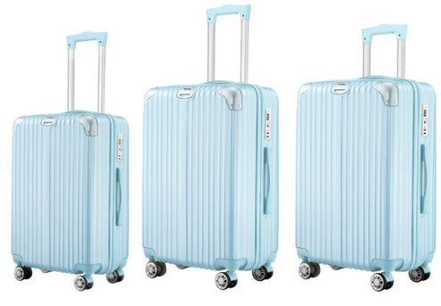 Travel Lightweight Hard Shell Suitcase - Three Sizes Available