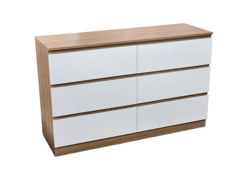 Liana Six-Drawer Lowboy Chest - Two Colours Available