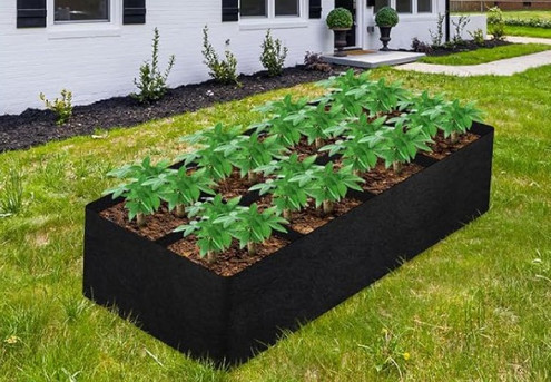 Eight Grids Garden Bed Plant Grow Bag