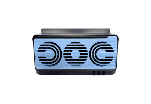 Solar Powered Car Exhaust Fan with Triple Outlets