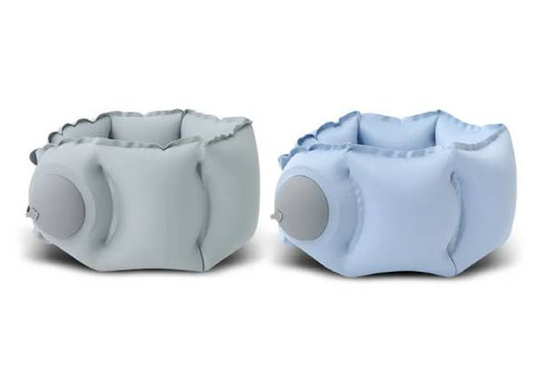 Stowable Inflatable U-Shaped Travel Pillow - Available in Four Colours