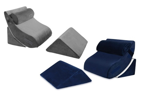 Four-Piece Wedge Pillow Set - Two Colours Available