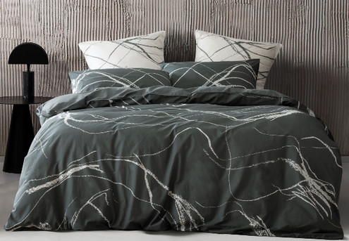 Solna Duvet Cover Incl. Pillowcase - Available in Four Sizes & Option for Extra European Pillowcase