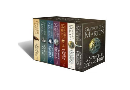 A Song of Ice & Fire Game of Thrones Seven-Book Set - Elsewhere Pricing $123
