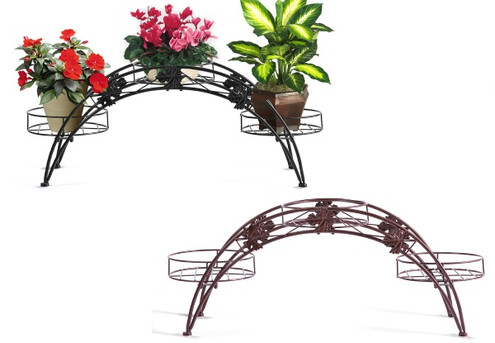 Levede Metal Plant Stand - Available in Two Colours & Option for Two-Pack