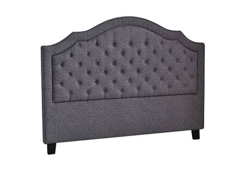 Palmas Double Linen Grey Headboard