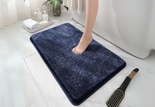 Soft Comfortable Anti-Slip Thick Plush Floor Mat - Four Colours Available