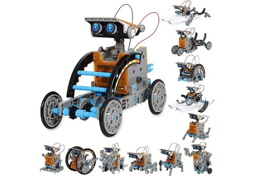 13-in-One STEM Solar Robot Toy