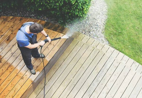 Deck Waterblasting & Chemical Clean - Premium Service for Areas up to 30sqm & 50sqm
