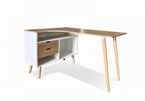 Jona 145cm Corner Desk with Storage