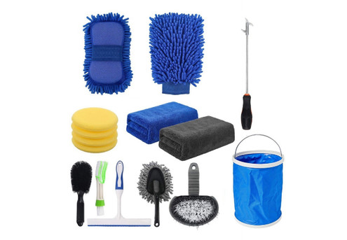 15-Piece Car Wash Cleaning Kit