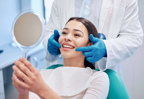 Dental Package for One Person incl. Exam, Two-Xrays, Clean, Scale, Polish & $50 Return Voucher - Option to Add Take-Home Bleaching Trays