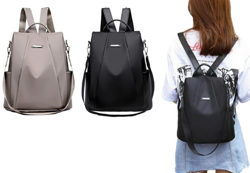 Women's Anti-Theft Water-Resistant Rucksack - Two Colours Available
