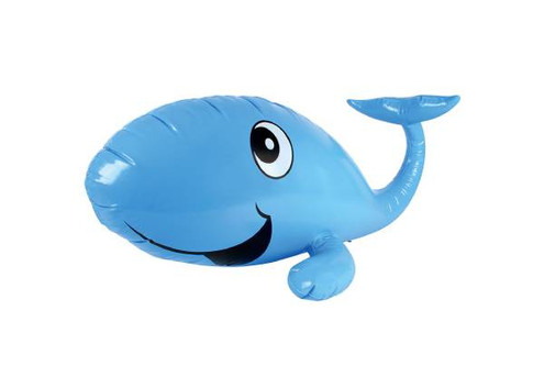 Inflatable Blue Whale Water Spray Play Mat