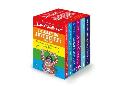 David Walliams' Six-Title Amazing Adventures Book Set - Elsewhere Pricing $101.69