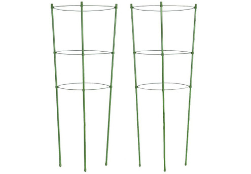 Two-Pack Plant Support Cages - Option for Four-Pack