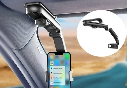 Rotatable & Retractable Car Phone Holder