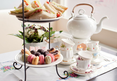 Luxurious High Tea for Two, Ready for Pickup