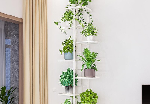 Eight-Tier Plant Stand