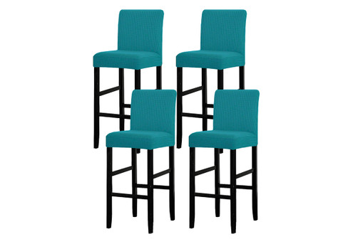 Barstool Jacquard Protective Cover - Available in Four Colours & Option for Four-Pack