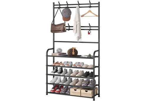Five-Tier Coat Rack Organiser - Two Colours Available