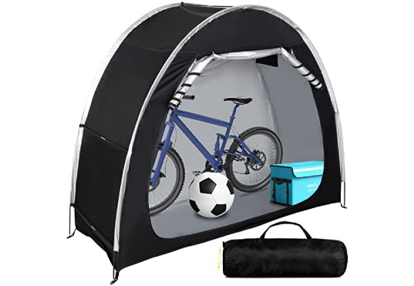 Bicycle tent storage best sale