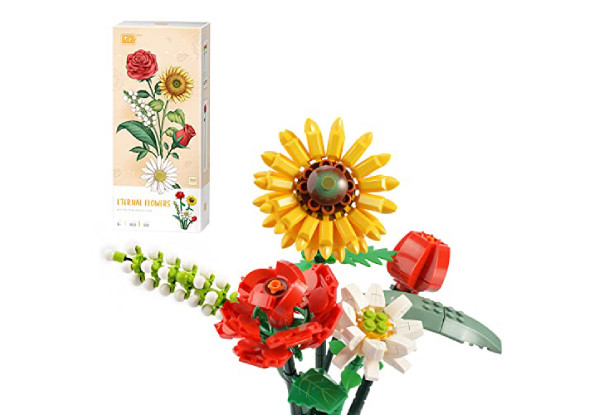 Sunflowers Building Block Set • GrabOne NZ