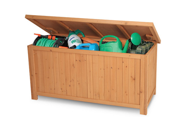 Wooden Outdoor Storage Box â€¢ GrabOne NZ