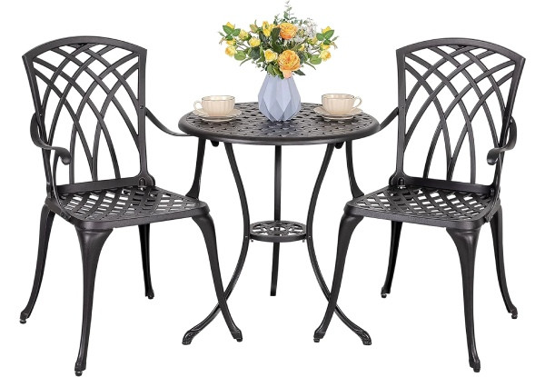 Armchair Bistro Set • GrabOne NZ